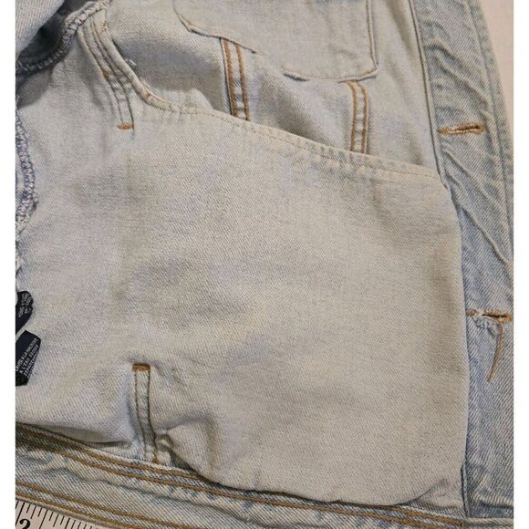 Vintage Tommy Hilfiger Jean Jacket Denim Trucker 90s Distressed Faded Mens Med.. - Picture 14 of 16